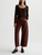 AG Jeans Hattie High-Rise Barrel Crop - Chestnut