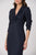 Shoshanna Midnight Asher Dress - Navy/Silver