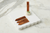 Square Scallop Cheese Board & Cheese Markers - Small