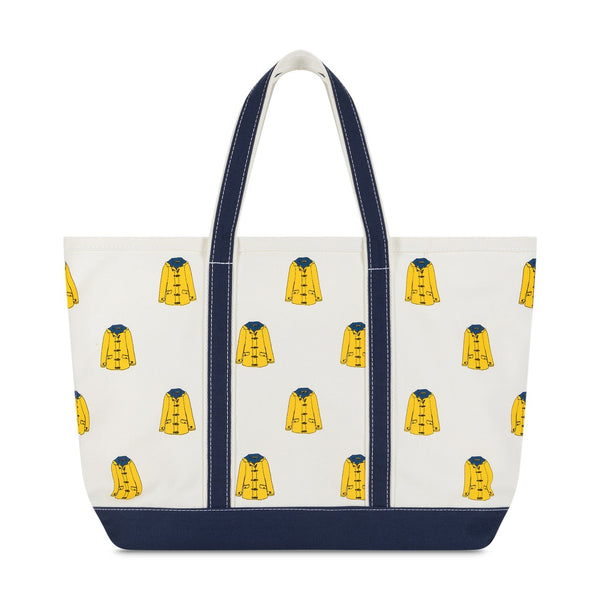 Maine Fisherman's Jacket Canvas Tote