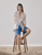 Charlot Printed Cotton Shirt - Raw White & Multicolor