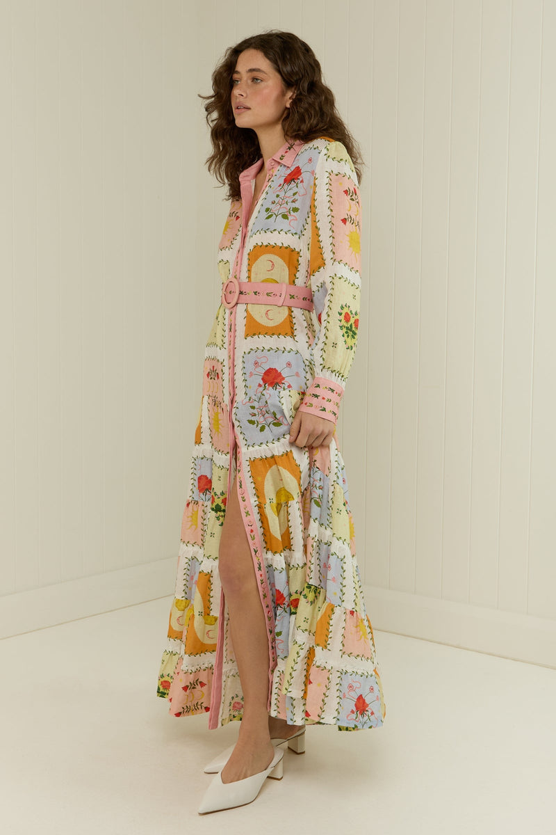 Aria Dress - Siesta Tile