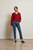 Addie Oversized Cotton V-Neck Sweater