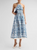 Denise Dress - Palm Paisley Sky