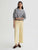 Saige Wide Leg Crop - Sunlight Yellow