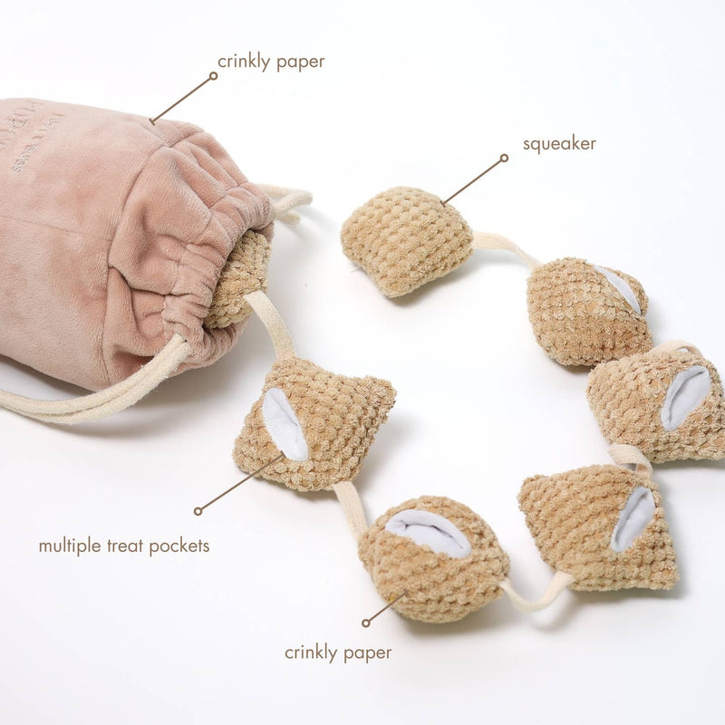Popcorn Nosework Snuffle Dog Toy