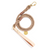 Standard Rope & Leather Dog Leash - Natural