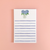 Watercolor Hydrangea Notepad