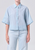 AGOLDE Merrin Shirt - Wirrel Stripe/Powder Blue/Mint