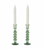Provence 7" Candlestick Set - Basil