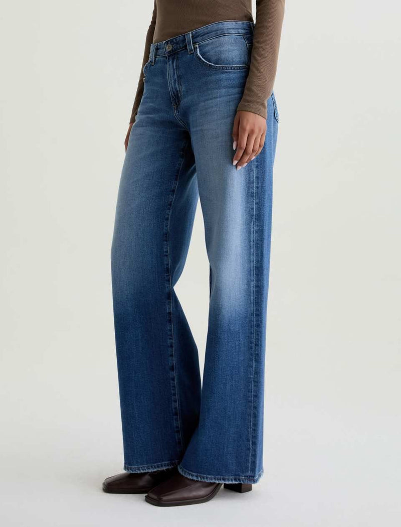 AG Jeans Adria Low-Rise Wide Leg - Headline