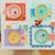 Mixed Wavy Line Paper Dinner Plates