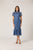 Midnight Martine Dress - Indigo/Ivory/Navy