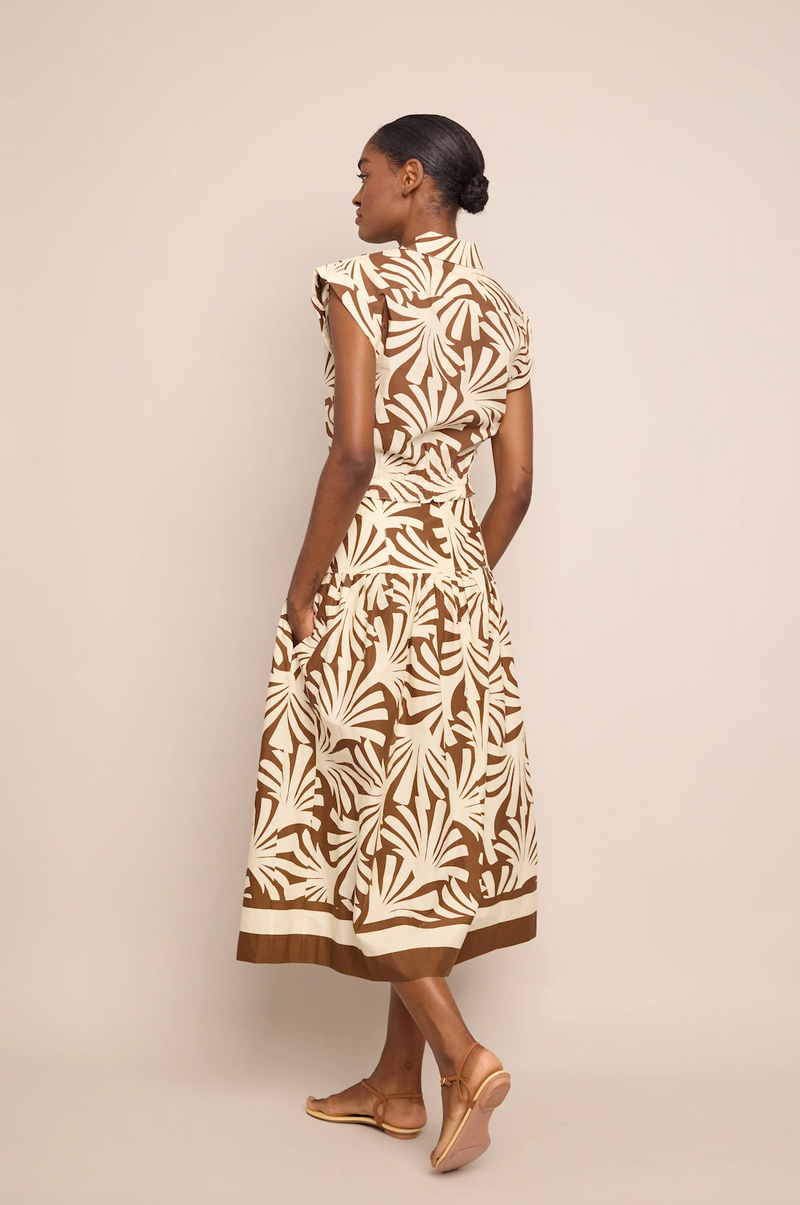 Diya Skirt - Catalina Khaki