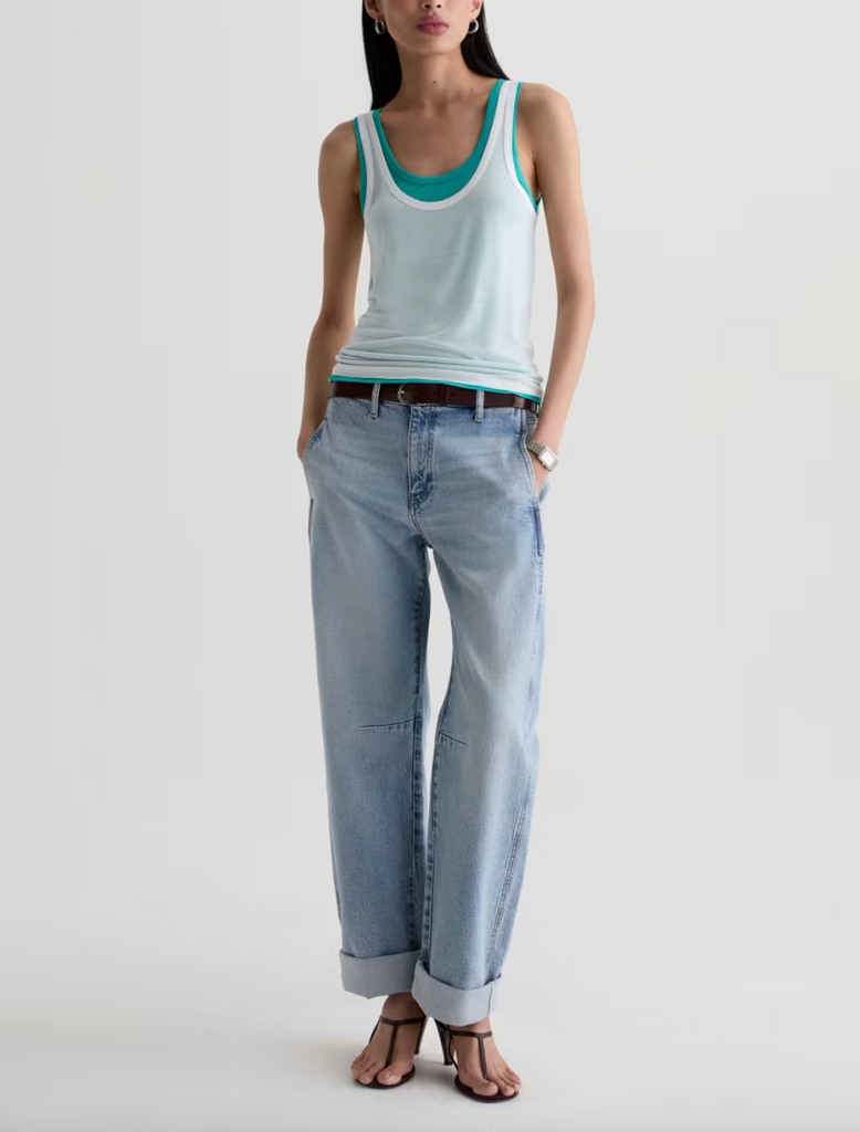 AG Jeans Mercer Cuffed High Rise Barrel - Highway 29