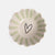Orange Scallop Edge Hearts Cereal Bowl