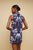Ayla Mini Dress - Fontaine Navy