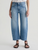 Hattie High Rise Barrel Crop - Helios