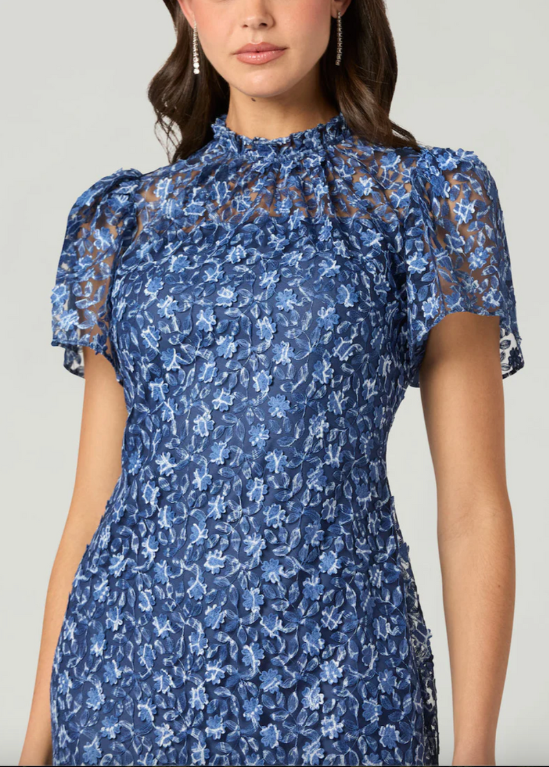 Midnight Martine Dress - Indigo/Ivory/Navy