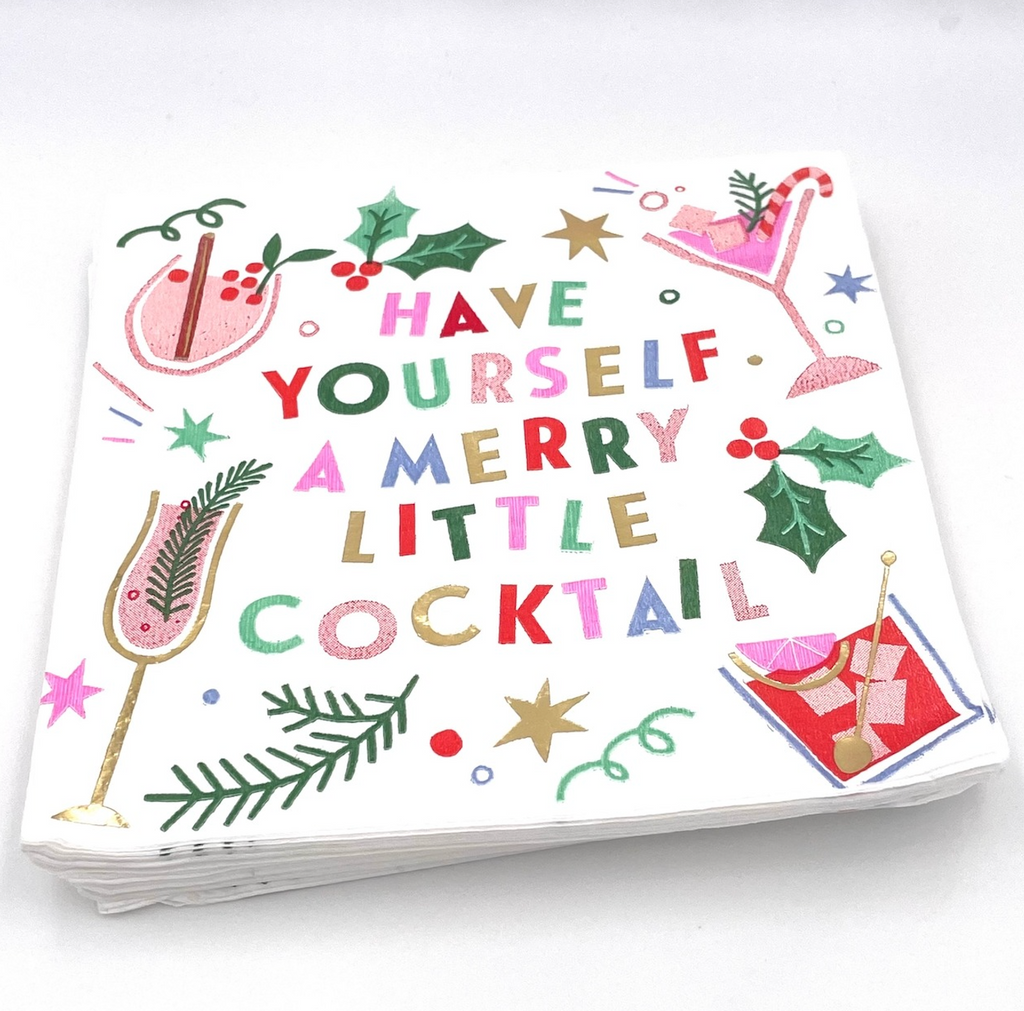 Christmas Funny Cocktail Napkins