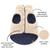 Foggy Dog Navy Sherpa-Lined Reversible Dog Jacket
