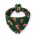 Foggy Dog Candy Cane Knit Dog Bandana