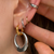 Petra Mixed Metal Hoops