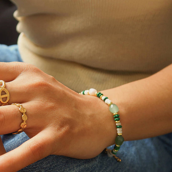 Faye Bracelet - Green