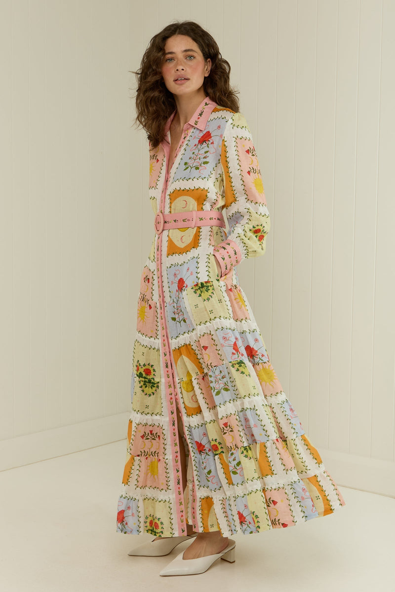 Aria Dress - Siesta Tile