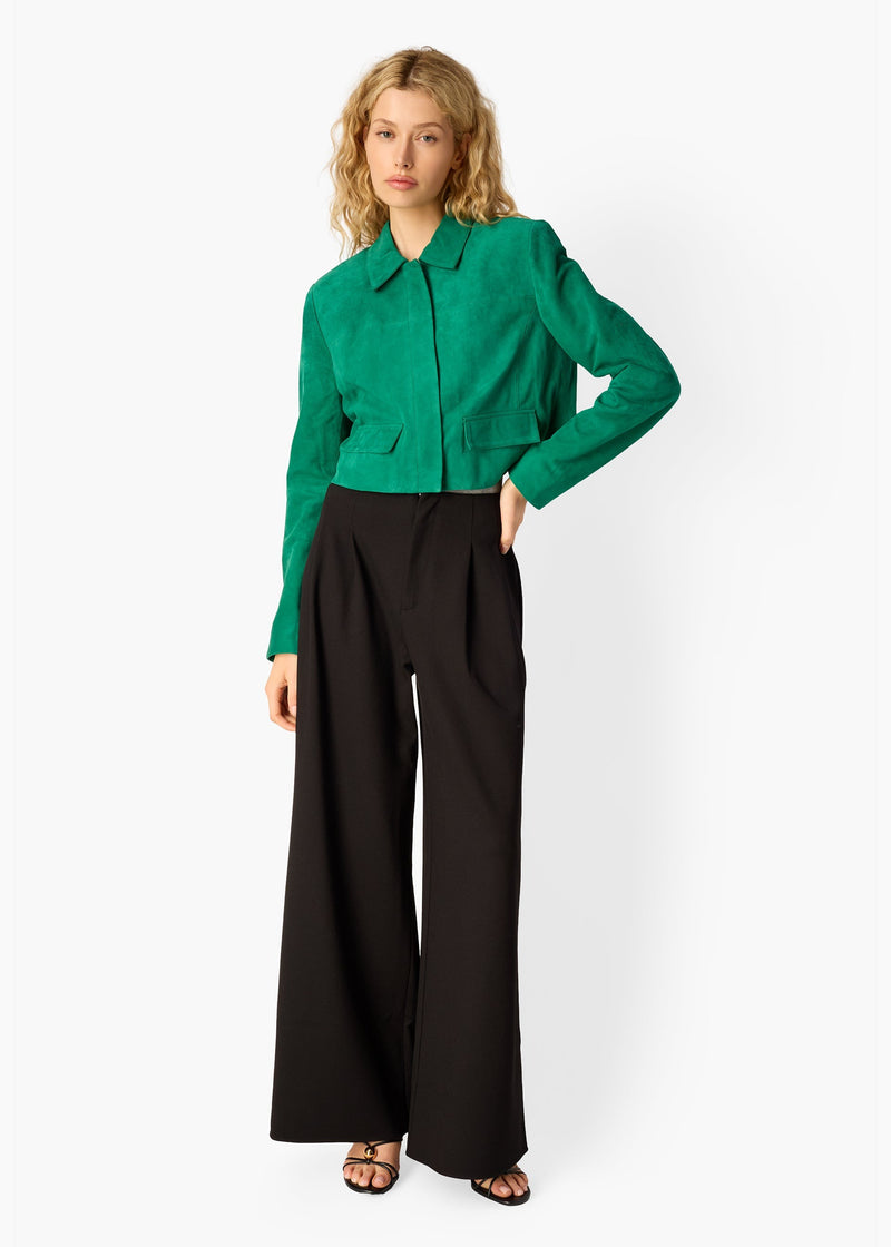 Sullivan Suede Jacket - Verdant