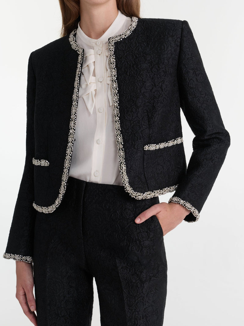 Luma Jacket - Noir Rose/Crystal