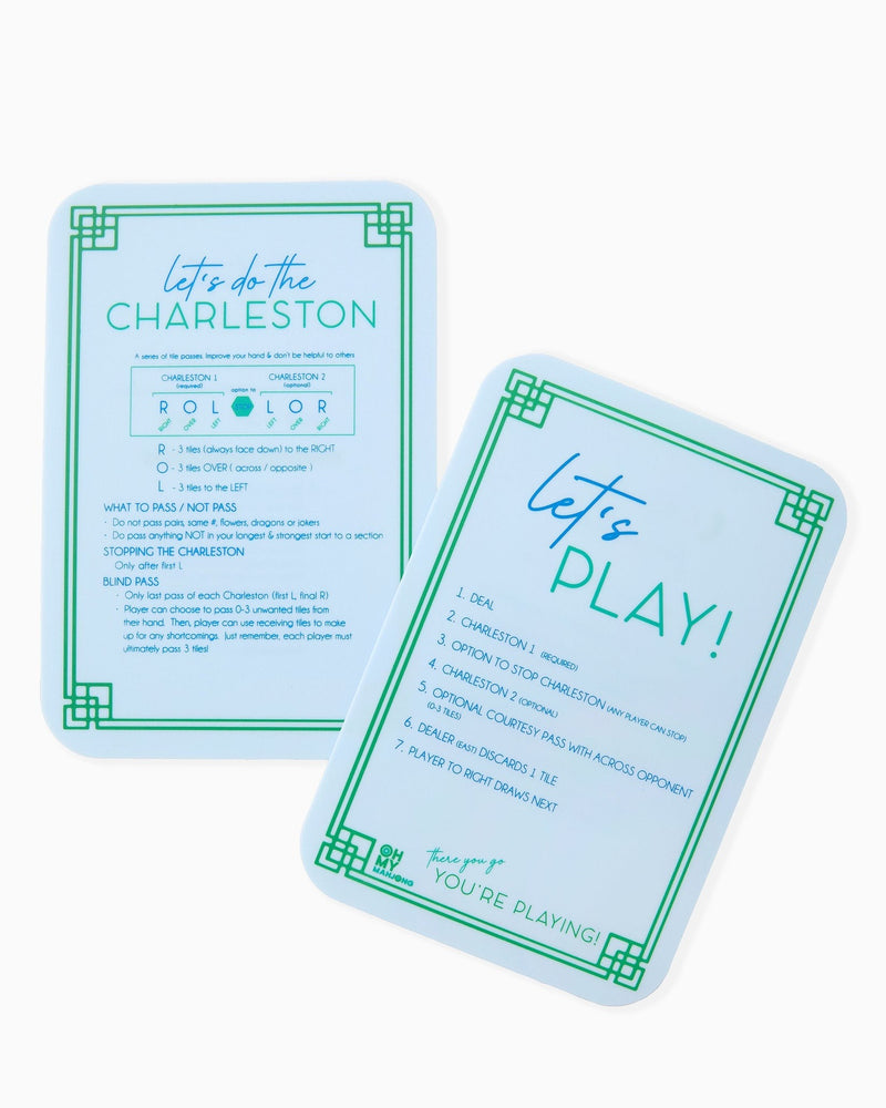 Light Blue Mahjong Shufflers