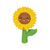 Way To Grow Sunflower Latex Dog Toy