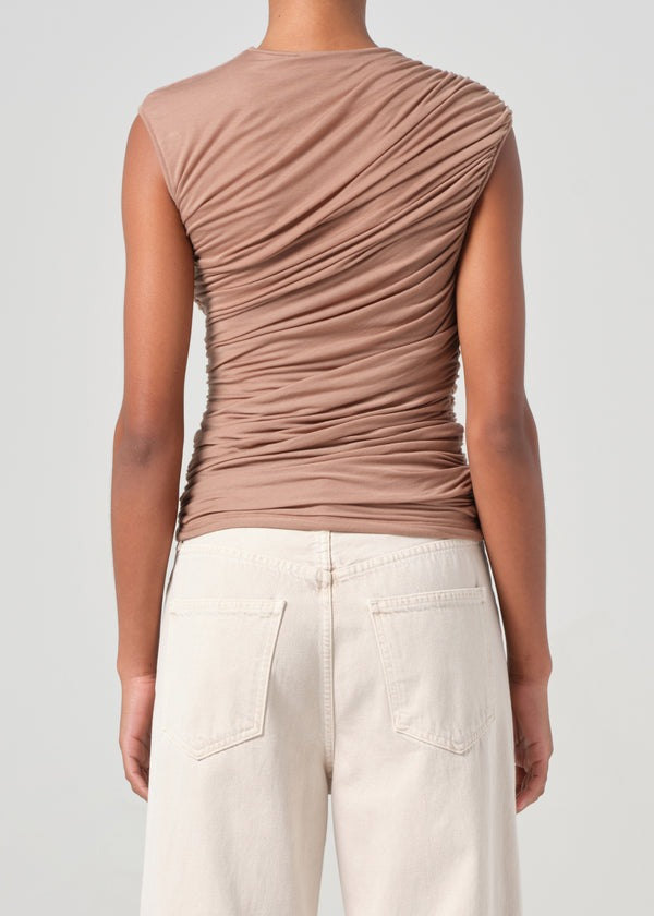 Ester Twist Tank - Moth