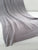 Opulent Bamboo Knit Throw - Classic Grey