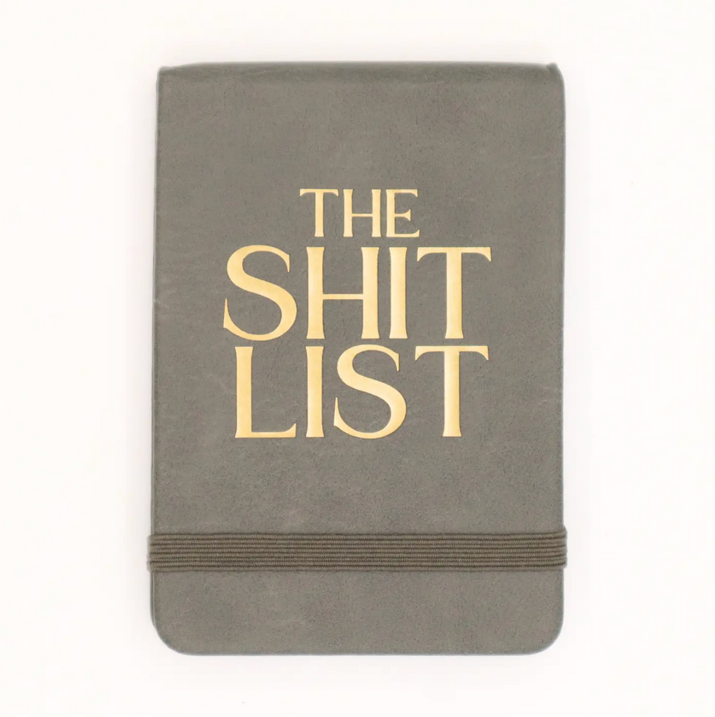 The Shit List Leatherette Pocket Journal