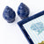 Navy Textured Jar Salt & Pepper Shaker Set