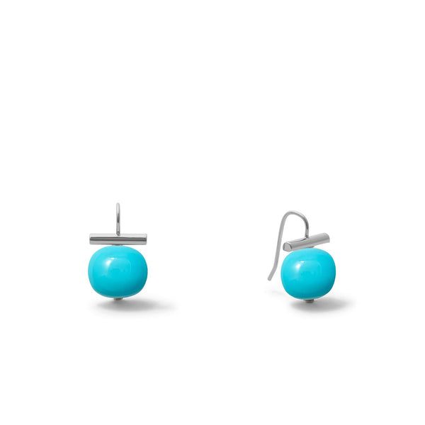 Petite + Sweet Baby Pebble Pearl Earrings - Sterling Silver