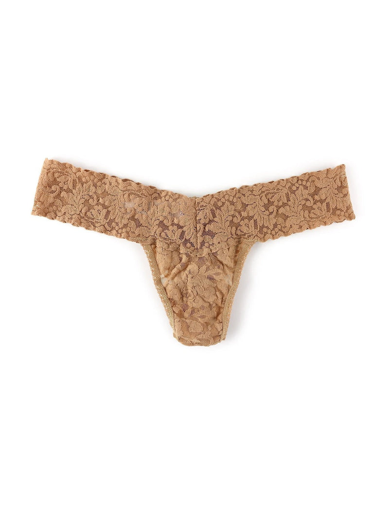 Signature Lace Low Rise Thong