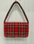 Plaid Beaded Handbag