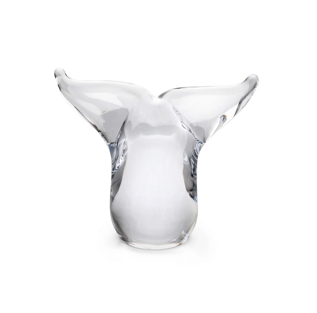 Glass Whale Tail - Small