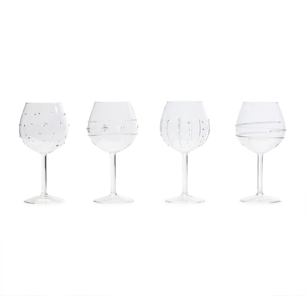 Two's Company Assorted Verre Wine Glass Set - Stemmed