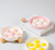 Ceramic Flower Slow Feeder Bowl