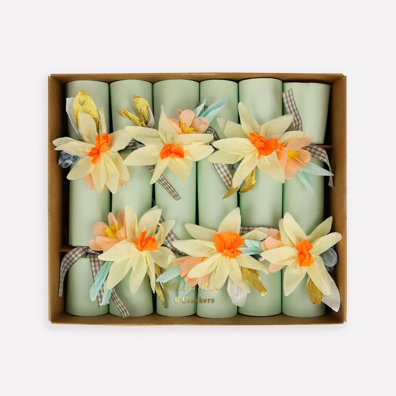 Easter Tissue Floral Crackers