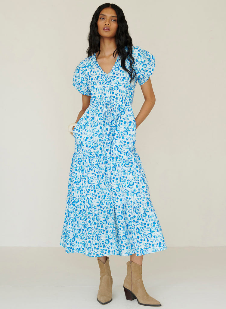 Banjanan Poppy Dress - Clam Garland River