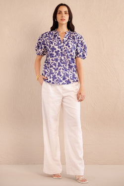 Bronte Top - Gaia Cobalt
