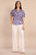 Bronte Top - Gaia Cobalt