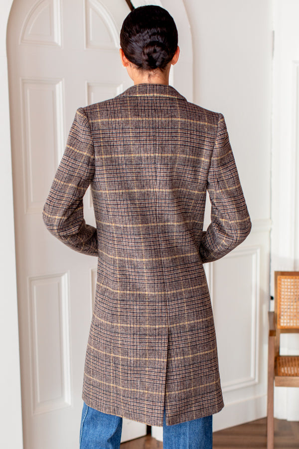 Tailored Coat - Henderson Plaid