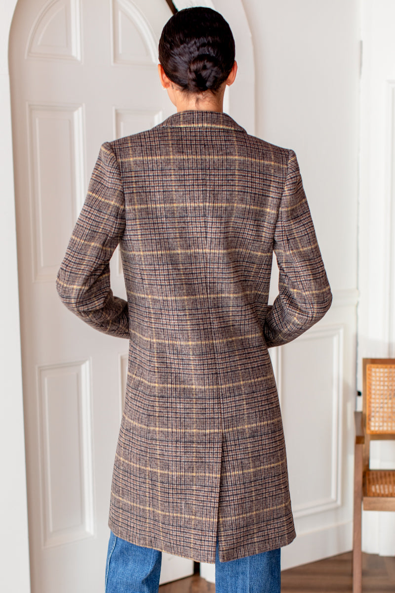 Tailored Coat - Henderson Plaid