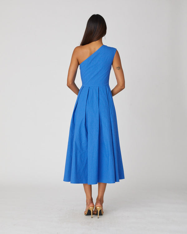 Edina Dress - Bright Blue